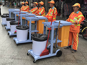 清扫保洁服务业绩