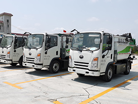 垃圾清运收集车辆